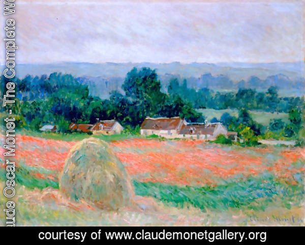 Claude Monet - Haystack at Giverny 3