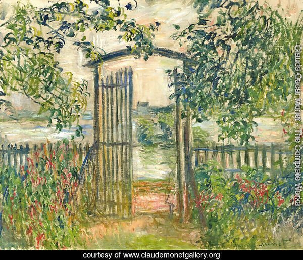 The Garden Gate at Vetheuil