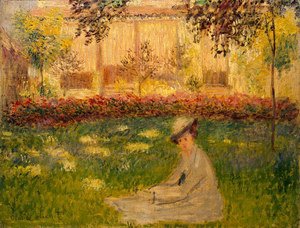 Claude Monet - Woman in a Garden
