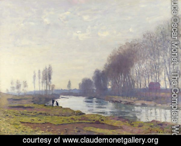 Claude Monet - The Small Arm of the Seine at Argenteuil 2
