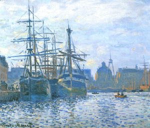 Claude Monet - The Havre, the trade bassin