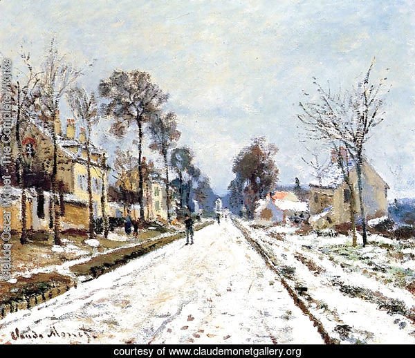 Snow Effect, The Road to Louveciennes