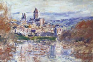 Claude Monet - The Village of Vetheuil
