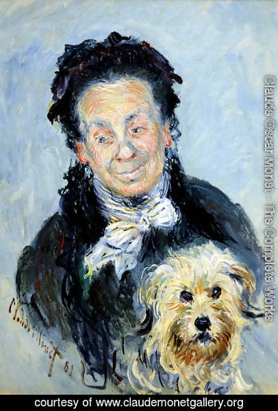 Claude Monet - Portrait of Eugenie Graff (Madame Paul)