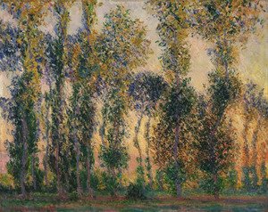 Claude Monet - Poplars at Giverny 2