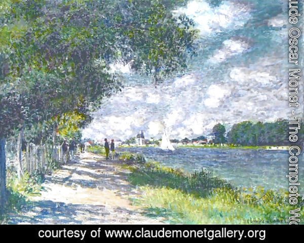Claude Monet - The Seine at Argenteuil 6