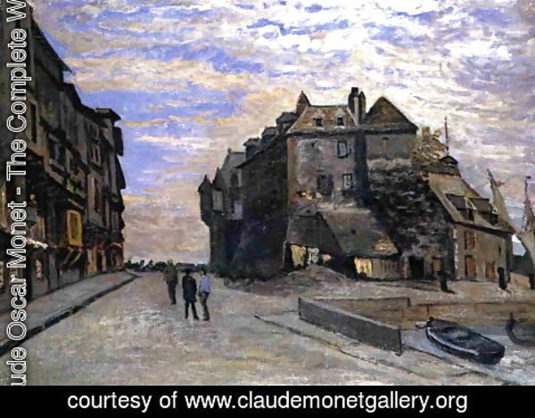 Claude Monet - The Lieutenancy at Honfleur