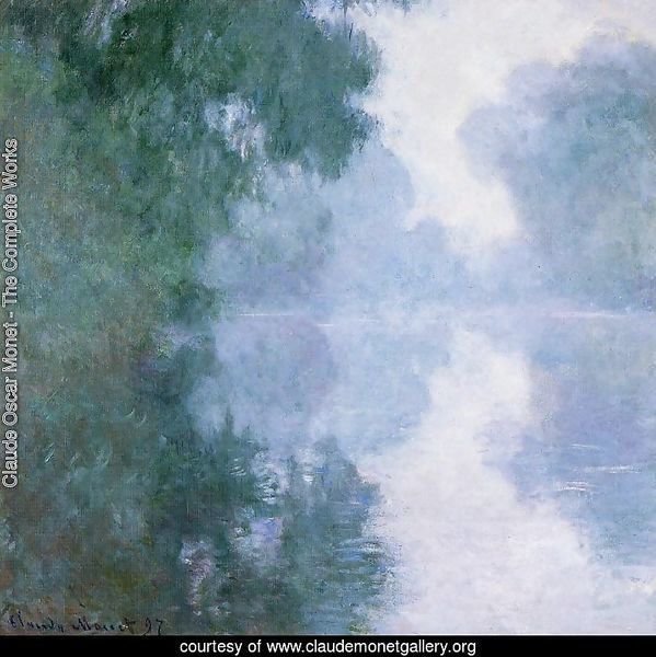 Arm Of The Seine Near Giverny In The Fog2