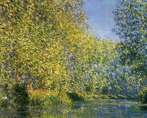Claude Monet - Bend In The River Epte