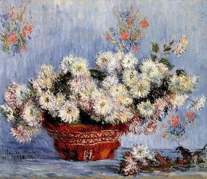 Claude Monet - Chrysanthemums2