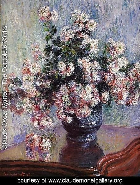 Claude Monet - Chrysanthemums4