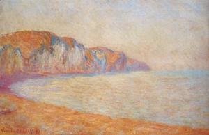 Claude Monet - Cliff At Pourville In The Morning