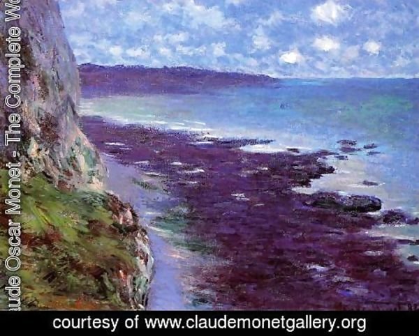 Claude Monet - Cliff Near Dieppe