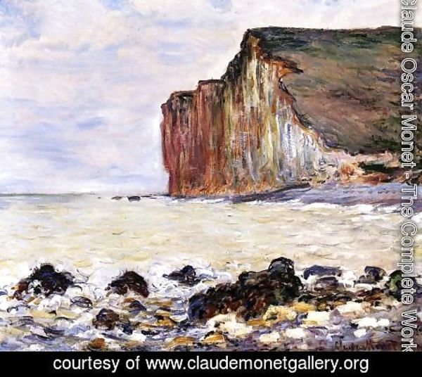 Claude Monet - Cliffs Of Les Petites Dalles