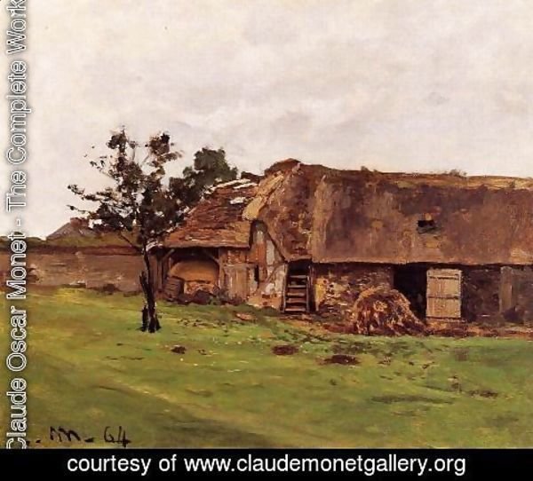 Claude Monet - Farm Near Honfleur