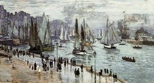 Claude Monet - Fishing Boats Leaving The Port Of Le Havre