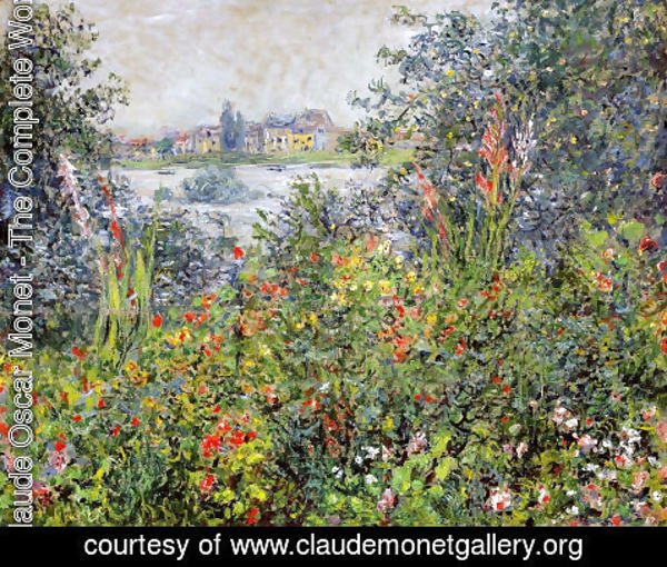 Claude Monet - Flowers At Vetheuil
