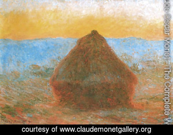 Claude Monet - Grainstack2