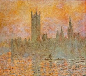 Claude Monet - Houses Of Parliament