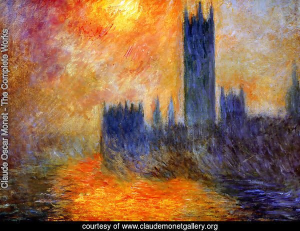Houses Of Parliament  Sunset
