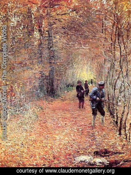 Claude Monet - Hunting Aka The Shoot