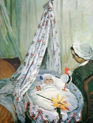 Claude Monet - Jean Monet In His Cradle