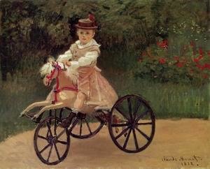Claude Monet - Jean Monet On His Horse Tricycle