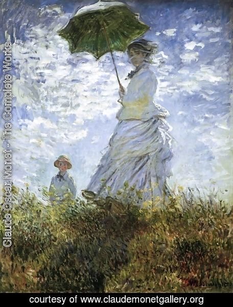 Claude Monet - La Promenade