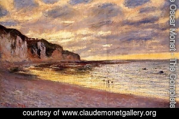 Claude Monet - LAlly Point  Low Tide