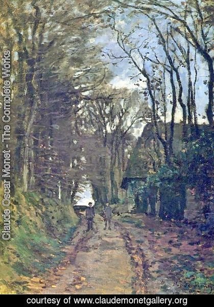 Claude Monet - Lane In Normandy