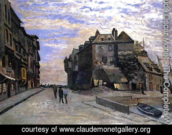Claude Monet - Le Lieutanance At Honfleur