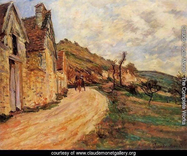 Les Roches At Falaise Near Giverny