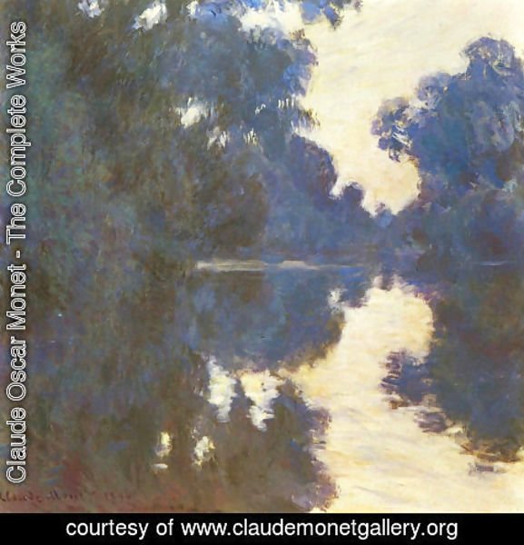 Claude Monet - Morning On The Seine4