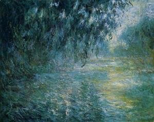 Claude Monet - Morning On The Seine In The Rain