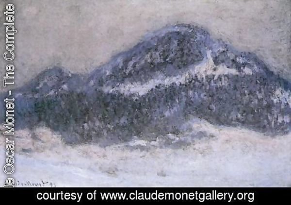 Claude Monet - Mount Kolsaas In Misty Weather