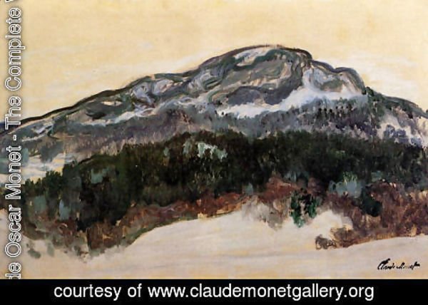 Claude Monet - Mount Kolsaas  Norway
