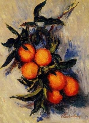 Claude Monet - Orange Branch Bearing Fruit