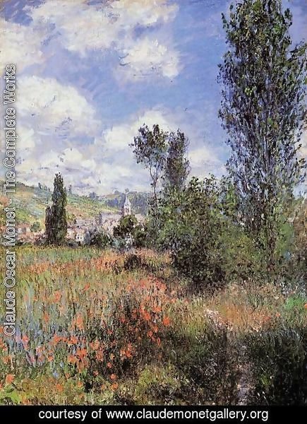 Claude Monet - Path In The Ile Saint Martin  Vetheuil Aka T