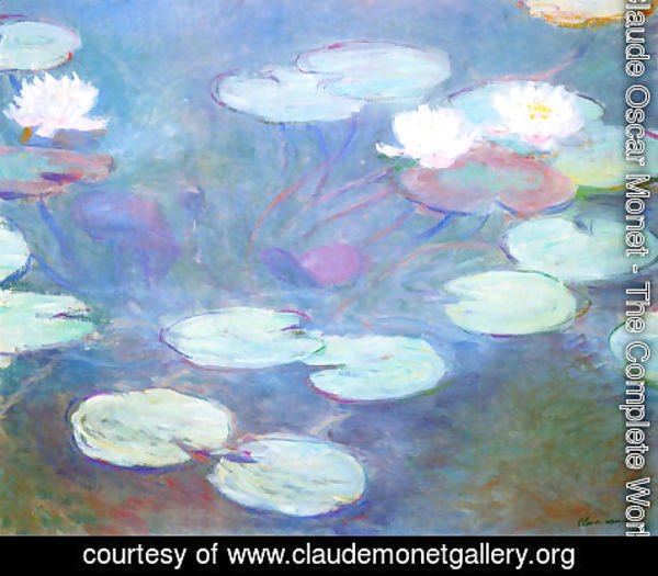 Claude Monet - Pink Water Lilies