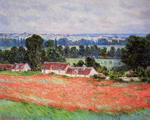 Claude Monet - Poppy Field At Giverny