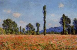 Claude Monet - Poppy Field  Giverny