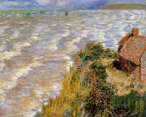 Claude Monet - Rising Tide At Pourville