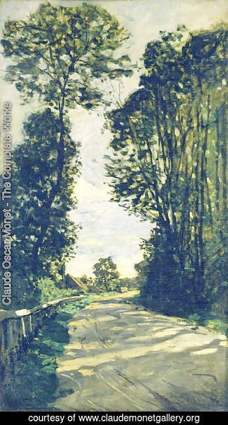Claude Monet - Road To The Saint Simeon Farm