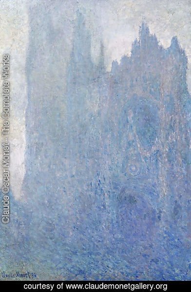 Claude Monet - Rouen Cathedral In The Fog