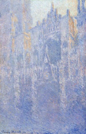 Claude Monet - Rouen Cathedral  The Portal  Morning Fog