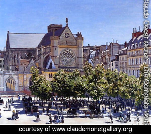 Claude Monet - Saint Germain L Auxerrois