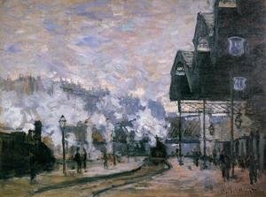 Claude Monet - Saint Lazare Station  The Western Region Goods Sheds