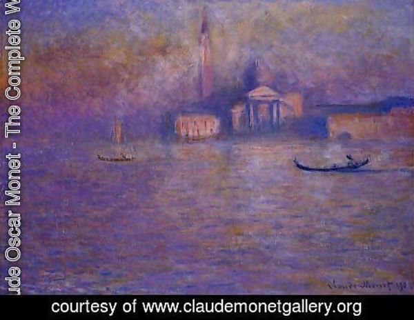 Claude Monet - San Giorgio Maggiore3