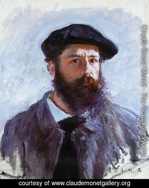 Claude Monet - Self Portrait With A Beret