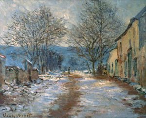 Claude Monet - Snow Effect At Limetz